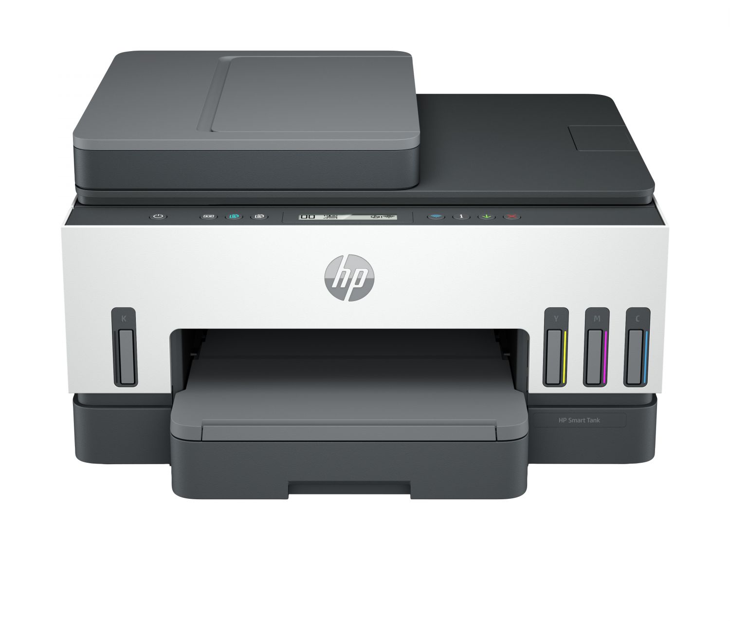 HP Smart Tank 750 AIO All-in-One Printer - A4 Color Ink, Print/Copy/Scan, Auto-Duplex, WiFi, 15ppm, 400-800 pages per month