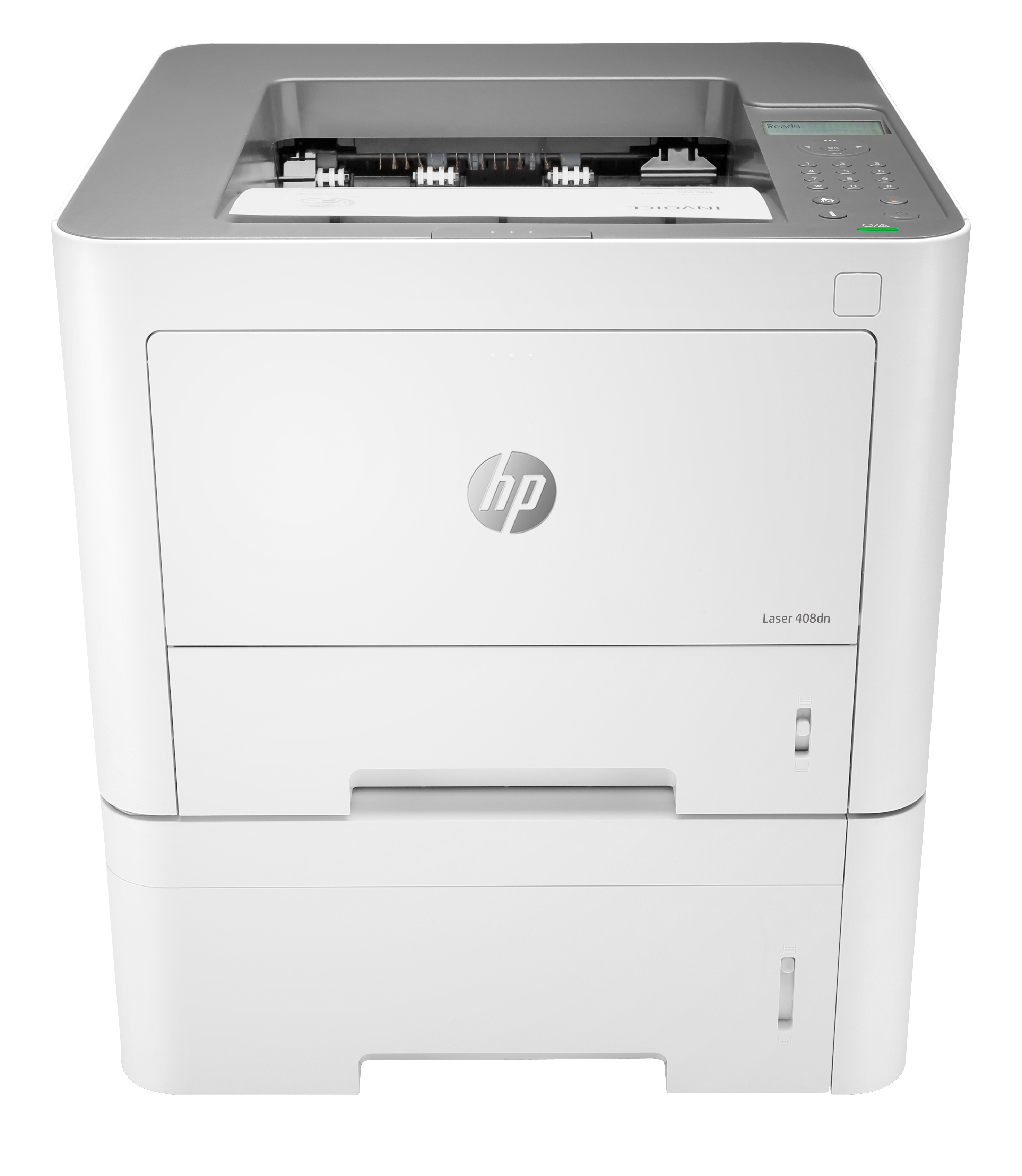 HP Laser 408dn Printer - A4 Mono Laser, Print, Auto-Duplex, LAN, 40ppm, 1500-3500 pages per month