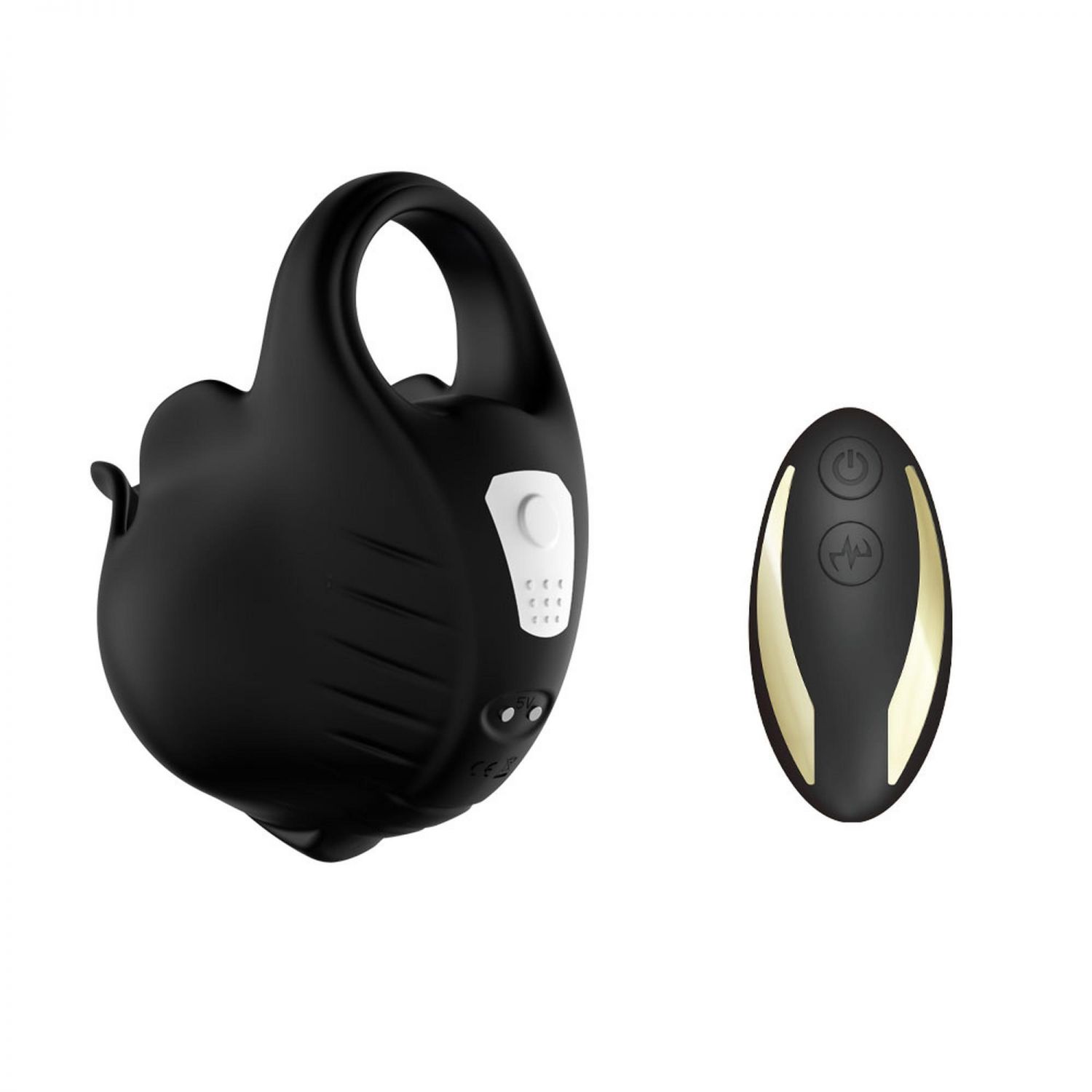 Виброкольцо Ranger Black (с пультом)