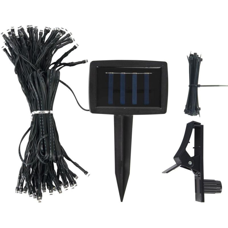 SOLAR GARDEN UMBRELLA LIGHTING 5M 72LED