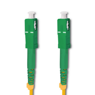 Qoltec Patchcord fiber optic SC/APC - SC/APC | Singlemode | 9/125 | G652D | Simplex | 7m