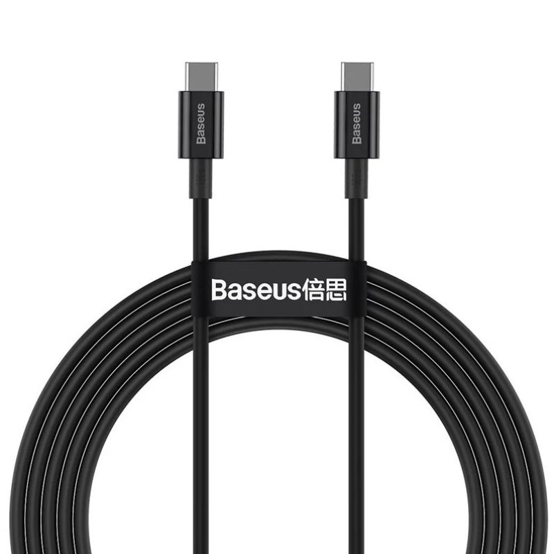 BASEUS USB-C TO USB-C SUPERIOR SERIES CABLE, 100W,