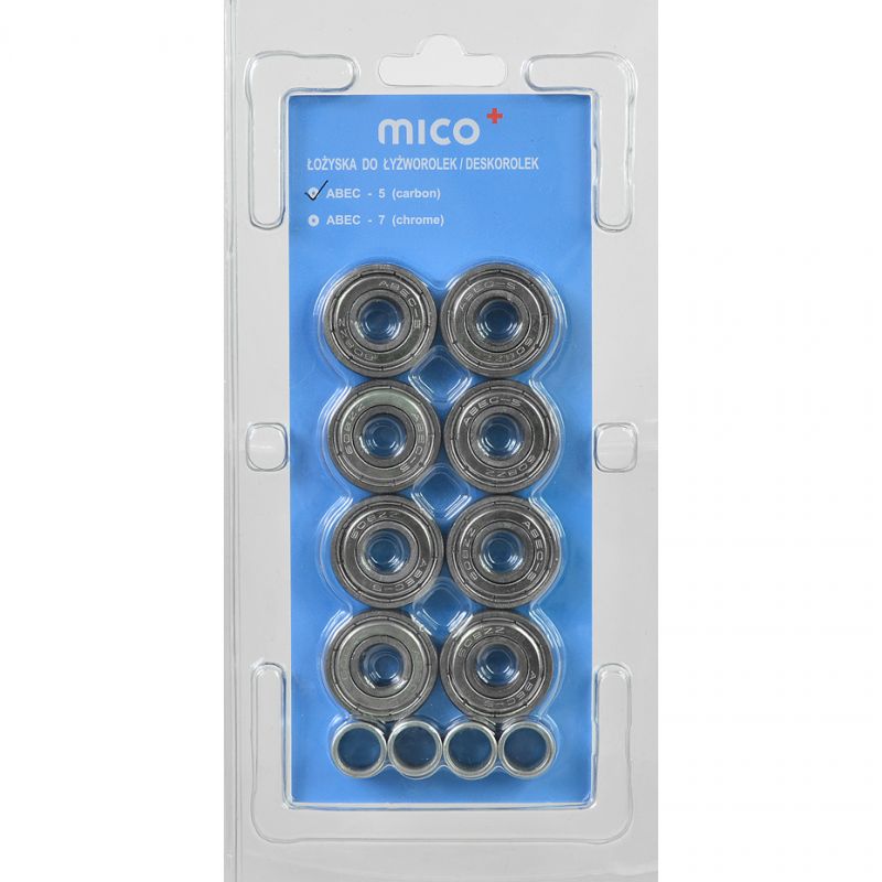 MICO ABEC-5 carbon bearings /8 pcs/