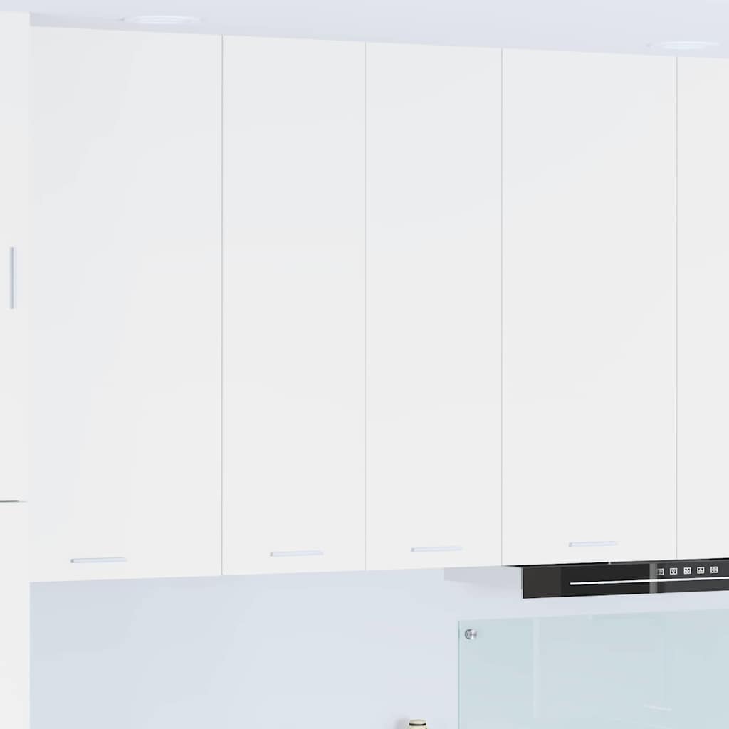 Seinakapp riiuliga uksega Riga Valge 60 x 31 x 100 cm Tehispuit