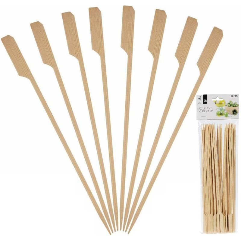 BAMBOO SKEWER 25CM 50 PCS