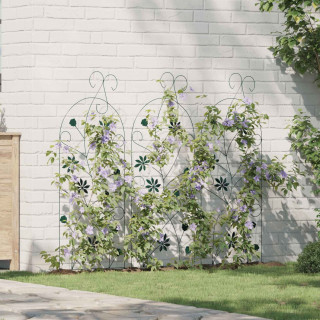 Aiandus aiapaneel Võre 3 pcs Roheline 112 x 40 cm Teras