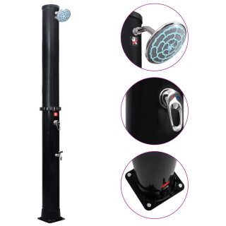 Садовый душ на солнечной батарее с лейкой и краном, 40 л