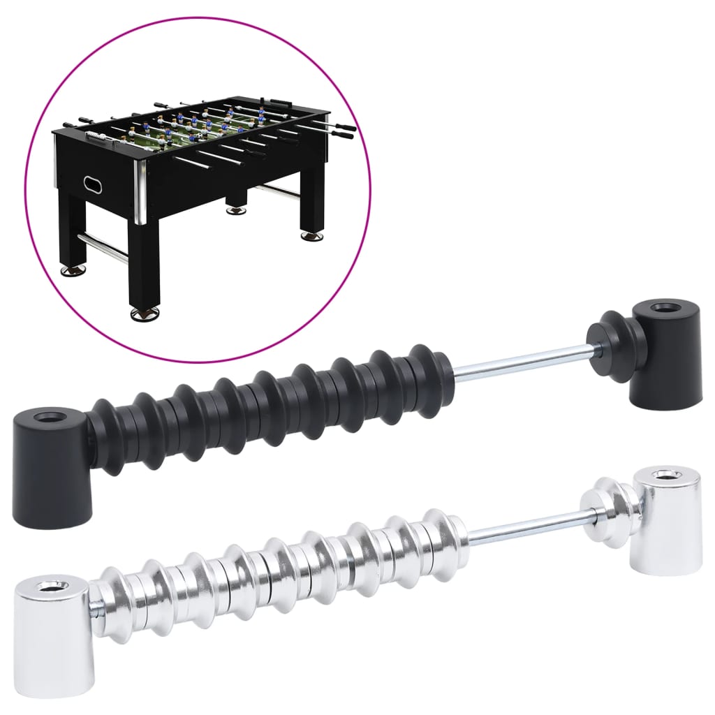 Счетчики очков для настольного футбола, 2 шт, черный и серебристый