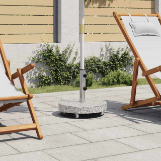 Основание для зонта, гранит, 30 кг, круглое, серое