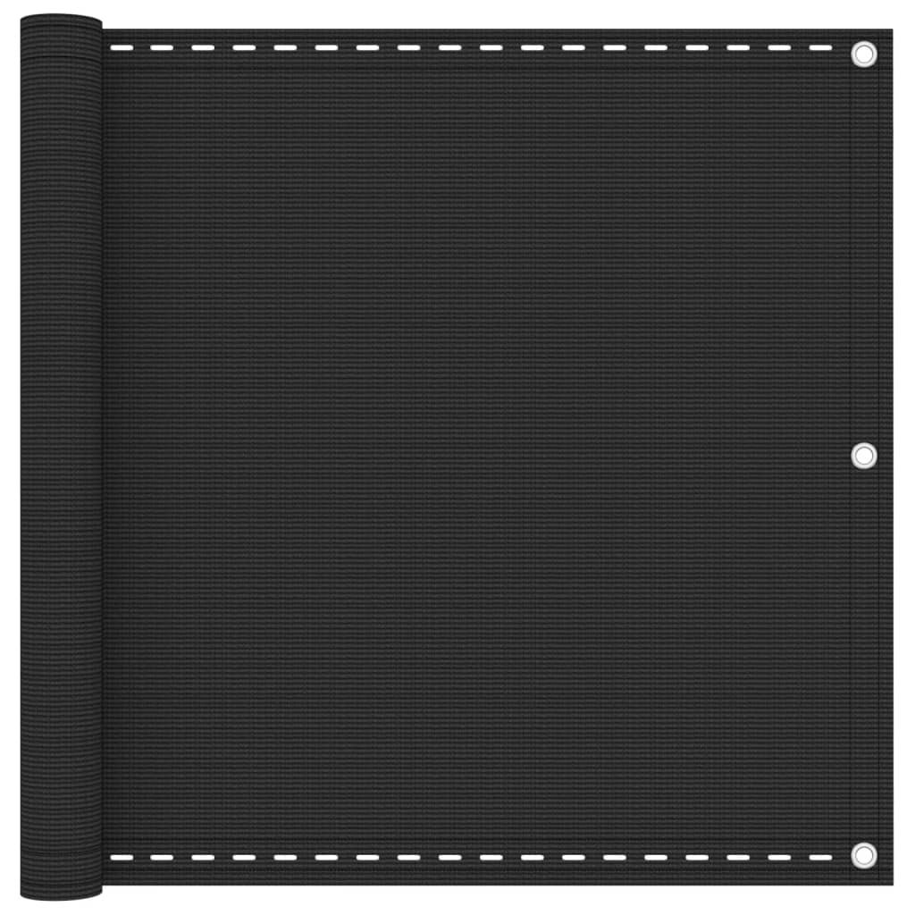 rõdusirm HDPE, 90 x 400 cm, antratsiit