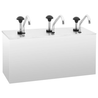 kastme serveerimisnõu, roostevaba teras, 3 x 3,5 l