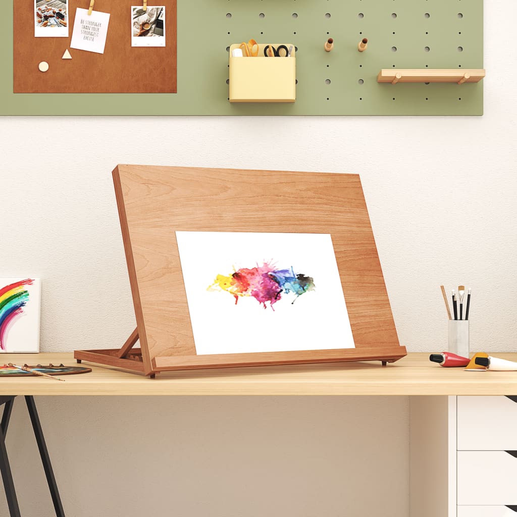 Мольберт настольный, 65 x 48 x 7 см, бук