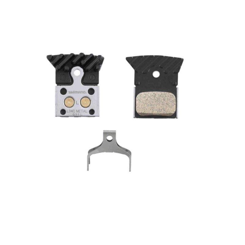 SHIMANO brake pads L04C metallic rad.