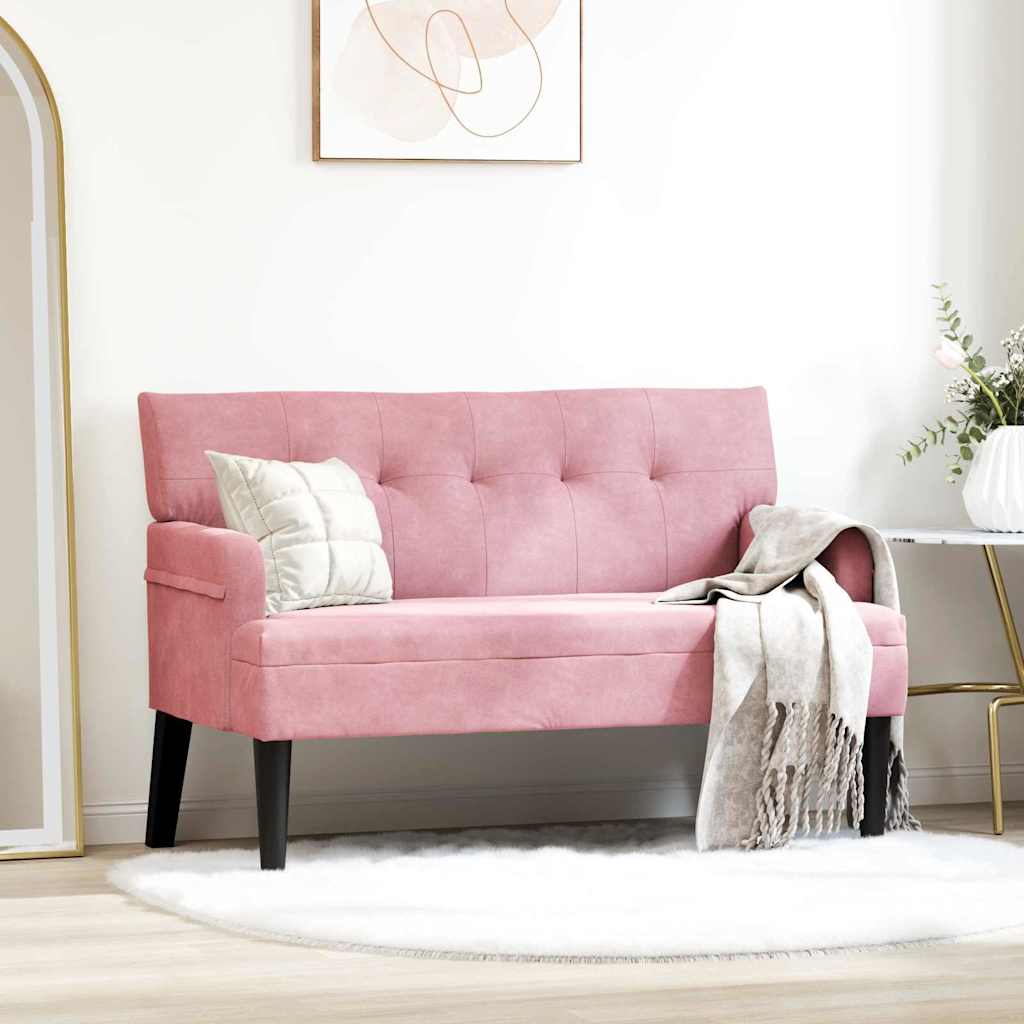 Chesterfieldi pink Roosa 112 x 65,5 x 75 cm Samet