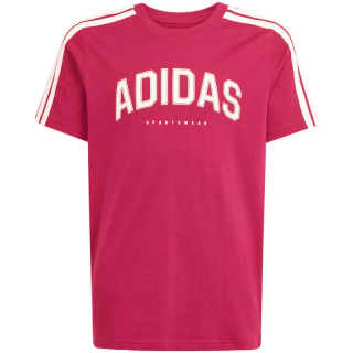 adidas Codes Collegiate Graphic Tee for kids pink KA9764