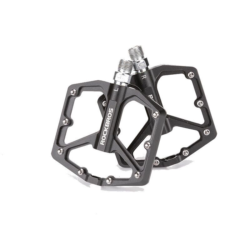 Rockbros black platform bike pedals