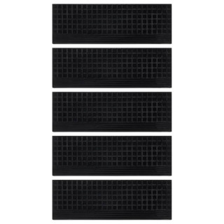 коврик для лестницы 5 шт, 25 x 75 см, резиновый