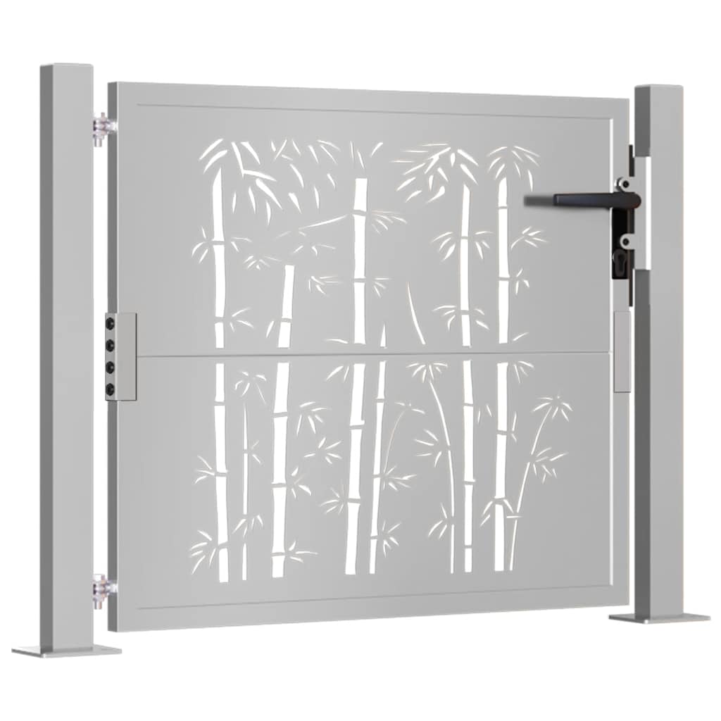 aiavärav, 105 x 80 cm, Corteni teras, bambuse kujundus