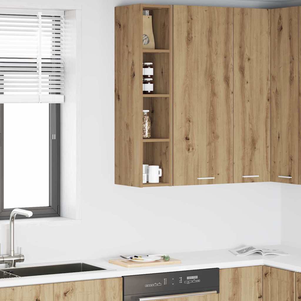 Seinakapp riiuliga Riga Käsitööpuu 20 x 29,5 x 100 cm Tehispuit