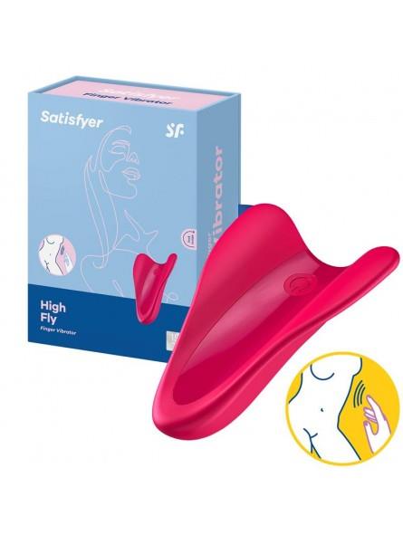 Stimulaator - High Fly Finger Vibrator (Punane)