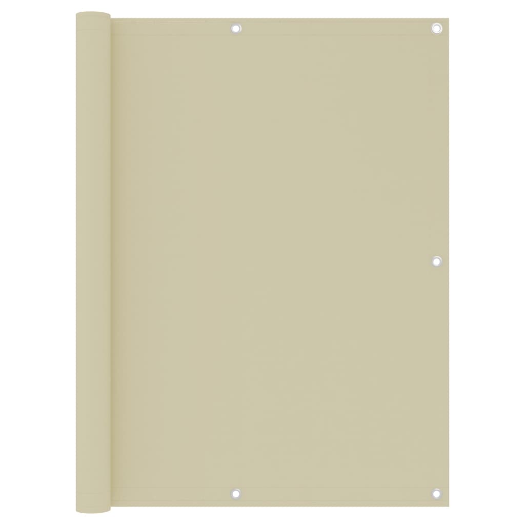 rõdusirm, kreemjas, 120 x 500 cm, oxford-kangas