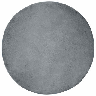 Kunstlik Küüliku Karv Mat Antratsiit Ø 160 cm Polüester