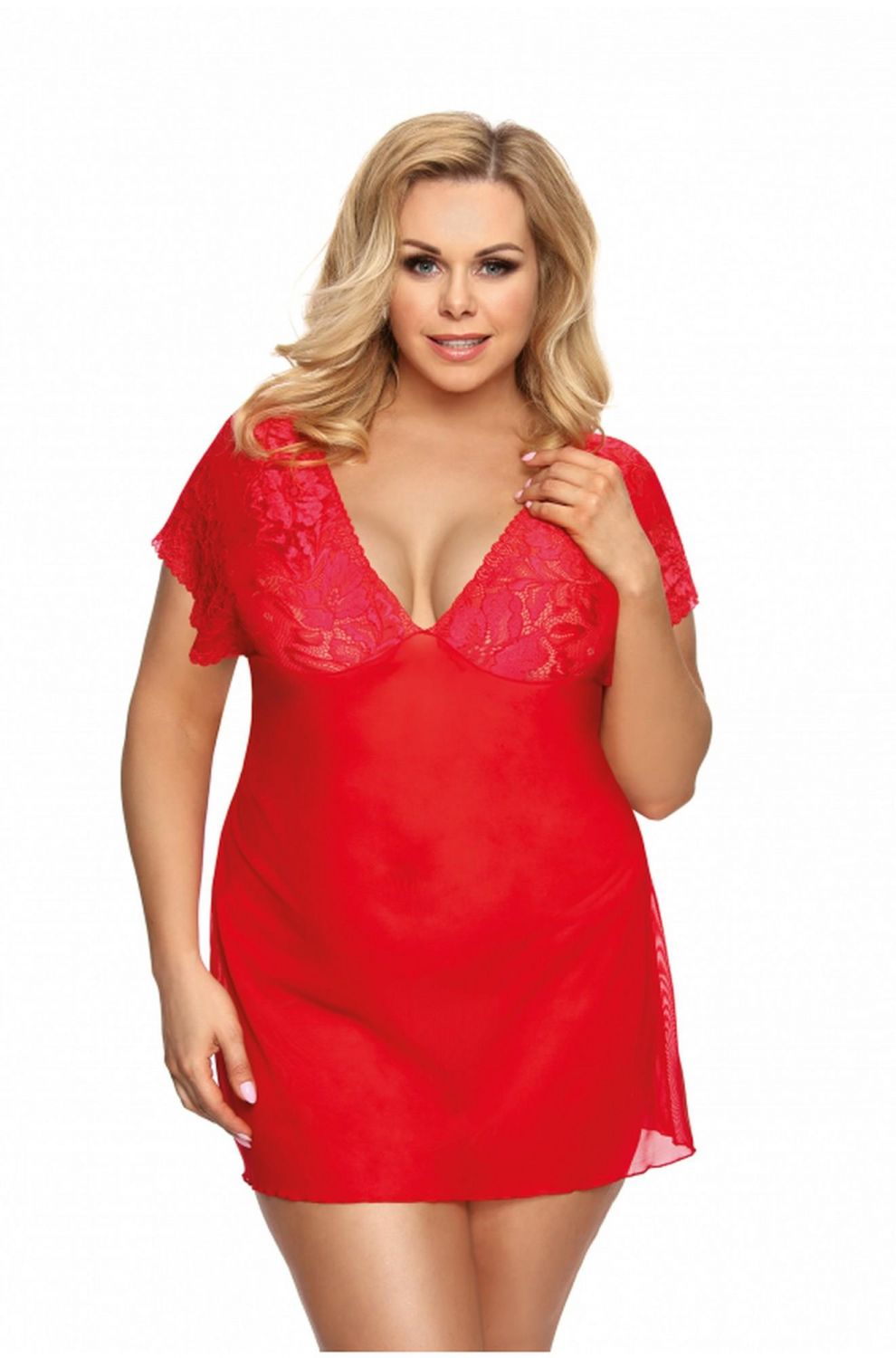 Sydney XXL+ chemise ja stringid