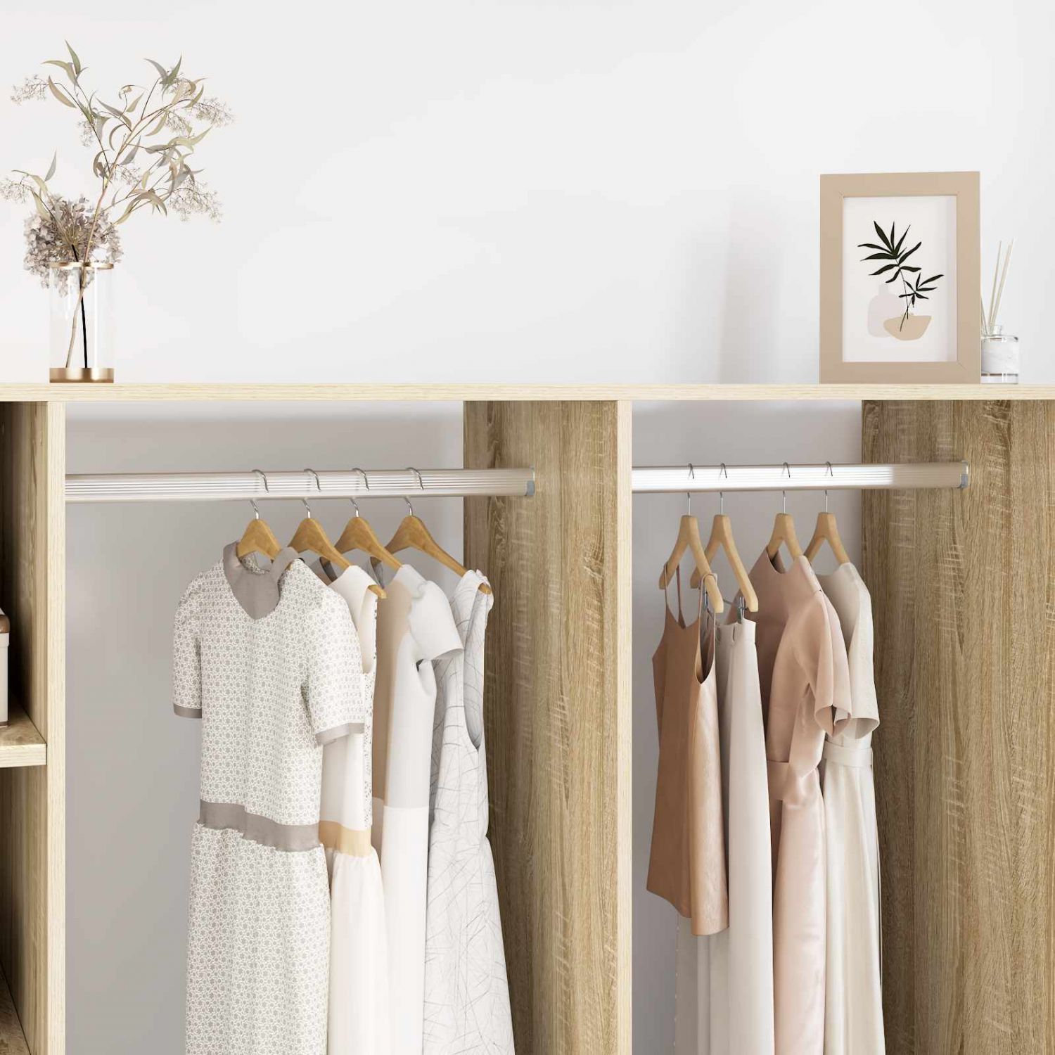 Kapi vars 2 pcs Hõbedane 764 x 15 x 29 mm Alumiiniumisulamist