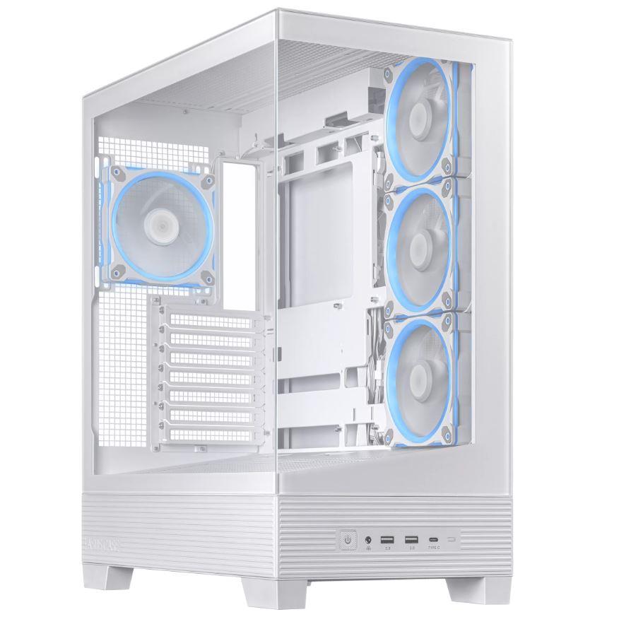 Case|ASUS|ASUS A31 PLUS Case|MidiTower|Case product features Transparent panel|ATX|BTX|MicroATX|MiniITX|Colour White|A31PLUSTGARGBWHITE