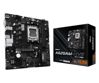 Mainboard|ASROCK|AMD A620A|SAM5|Micro-ATX|Memory DDR5|Memory slots 2|A620AM-HVS