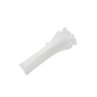 Qoltec Self-locking cable tie | 3.6*100 mm | 100 pcs. | Nylon66 | UV | White