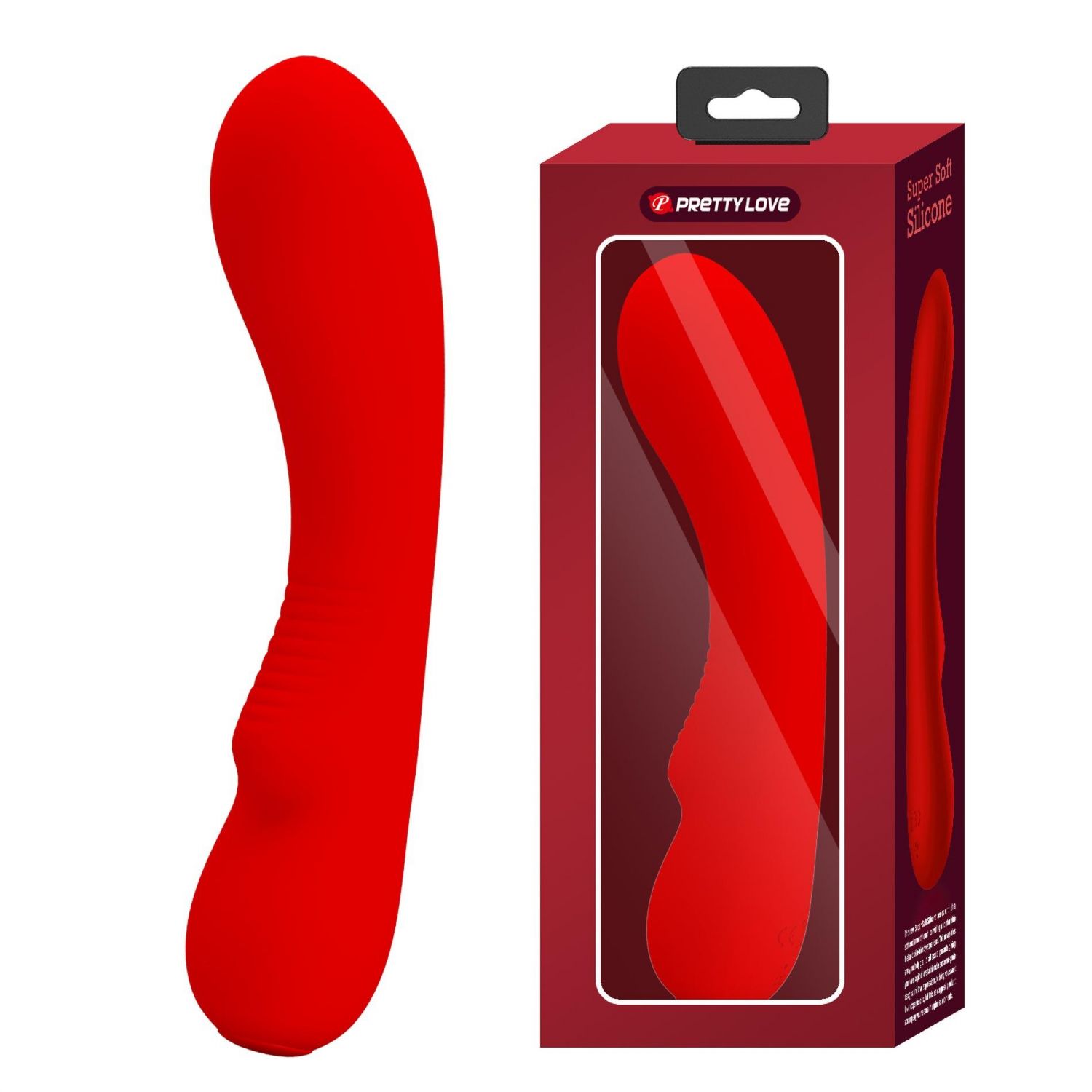 PRETTY LOVE - Matt  Red 12 vibration functions Memory function