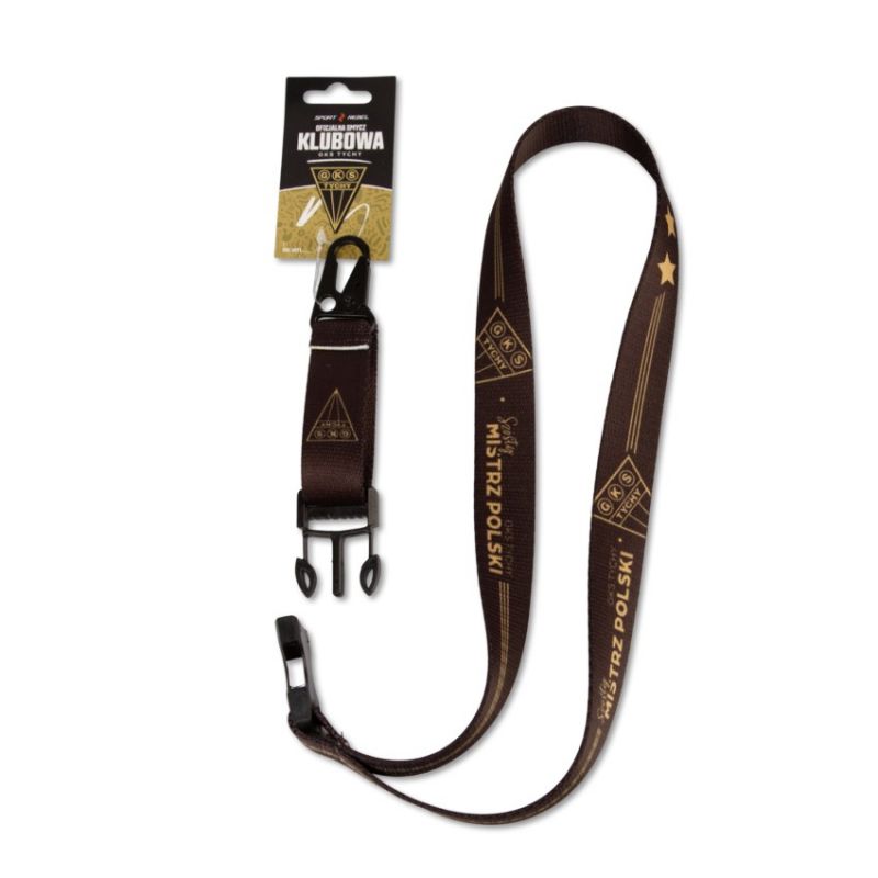 GKS Tychy Premium Lanyard SREBGKS-SMYCZ