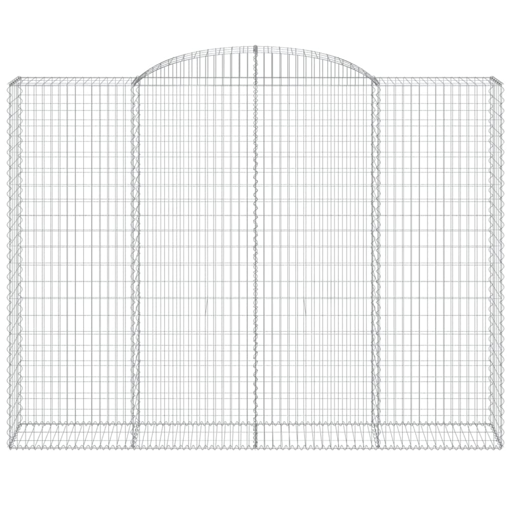 Габион дугообразной формы, 300x50x220/240 см, оцинкованная сталь