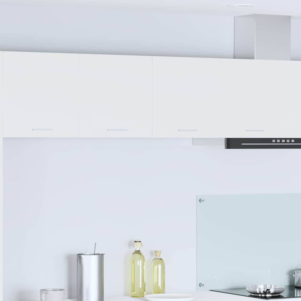 Seinakapp riiuliga uksega Riga Valge 80 x 31 x 40 cm Tehispuit