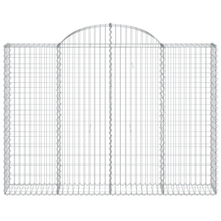 Габион дугообразной формы, 200x30x140/160 см, оцинкованная сталь