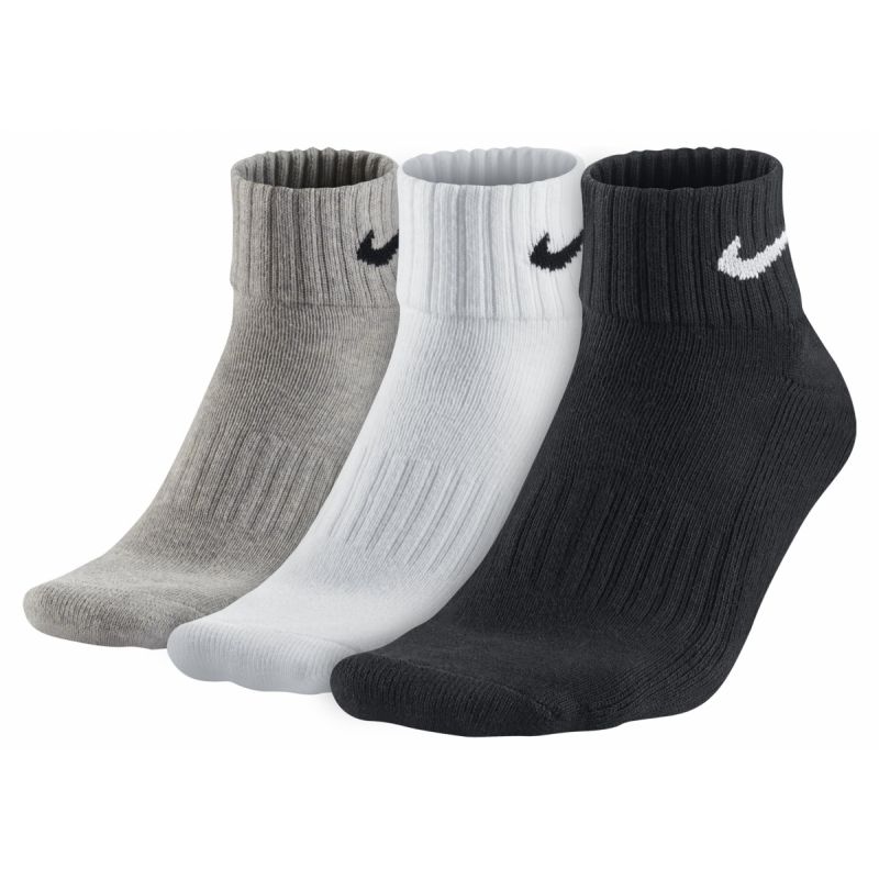 Nike 3-Pack Value Cotton Quarter Socks SX4926-901