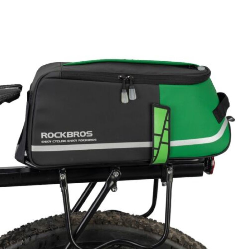 Rockbros A20 Bike Bag Black and Green