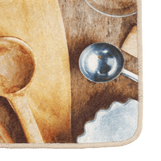 köögivaip, mitmevärviline, 60 x 180 cm, pestav, libisemiskindel