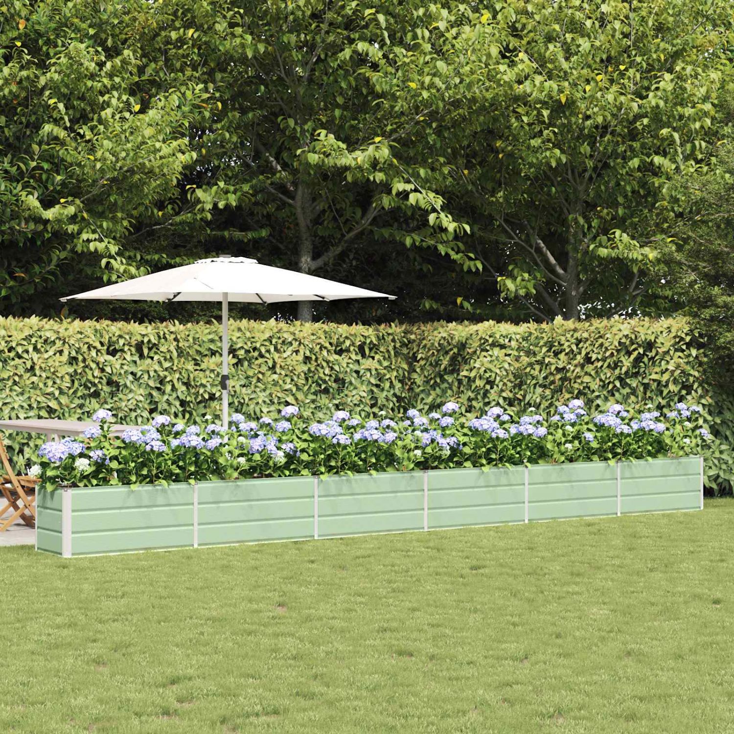 Taimekast Pastellroheline 480 x 50 x 45 cm Tsinkteras