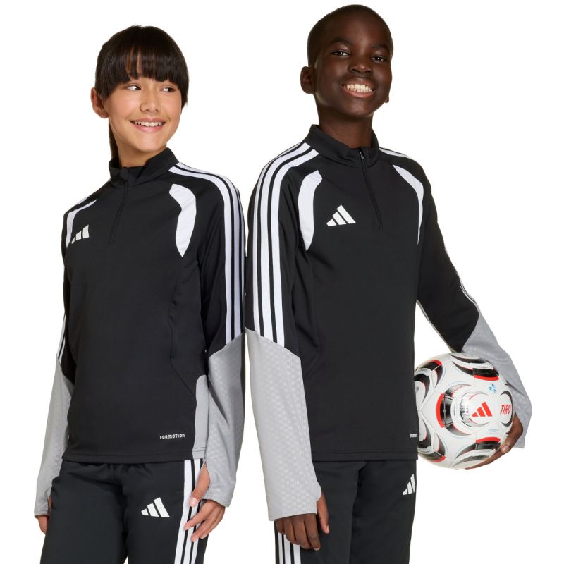 adidas Tiro 26 Competition Training Top for Kids, Black and Gray KA7572