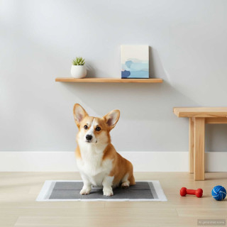 Lemmiklooma treeningpadja Üksvärviline 50 pcs 90 x 60 cm