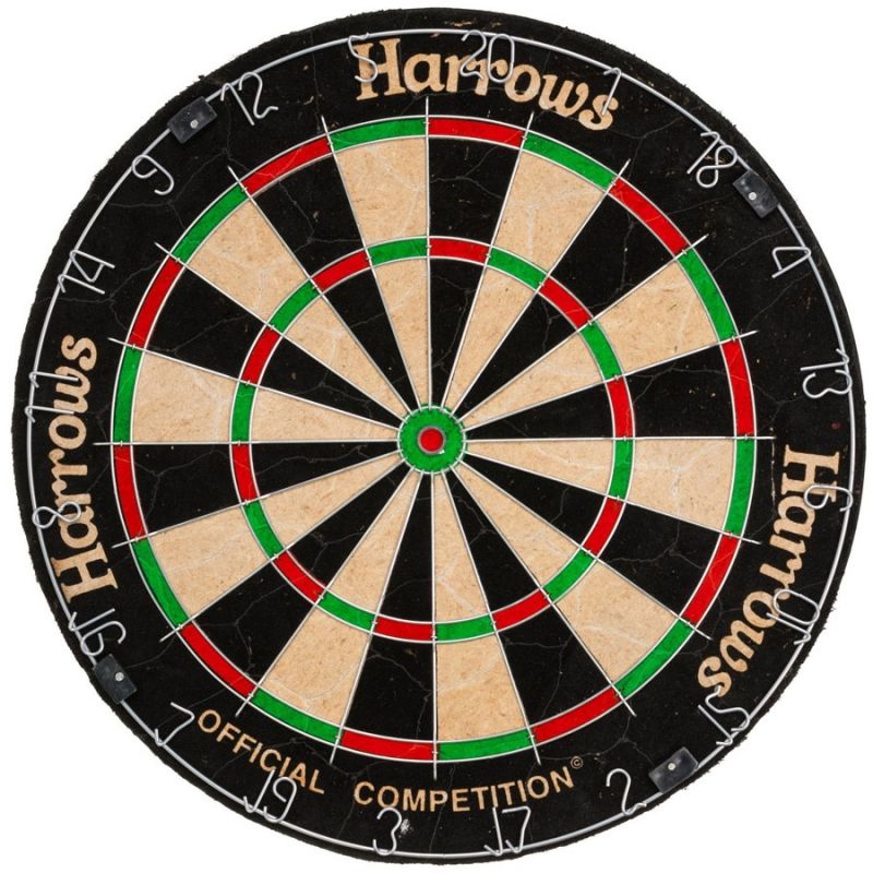 Harrows Official Competition 15873 Sisal Dartboard 45cm