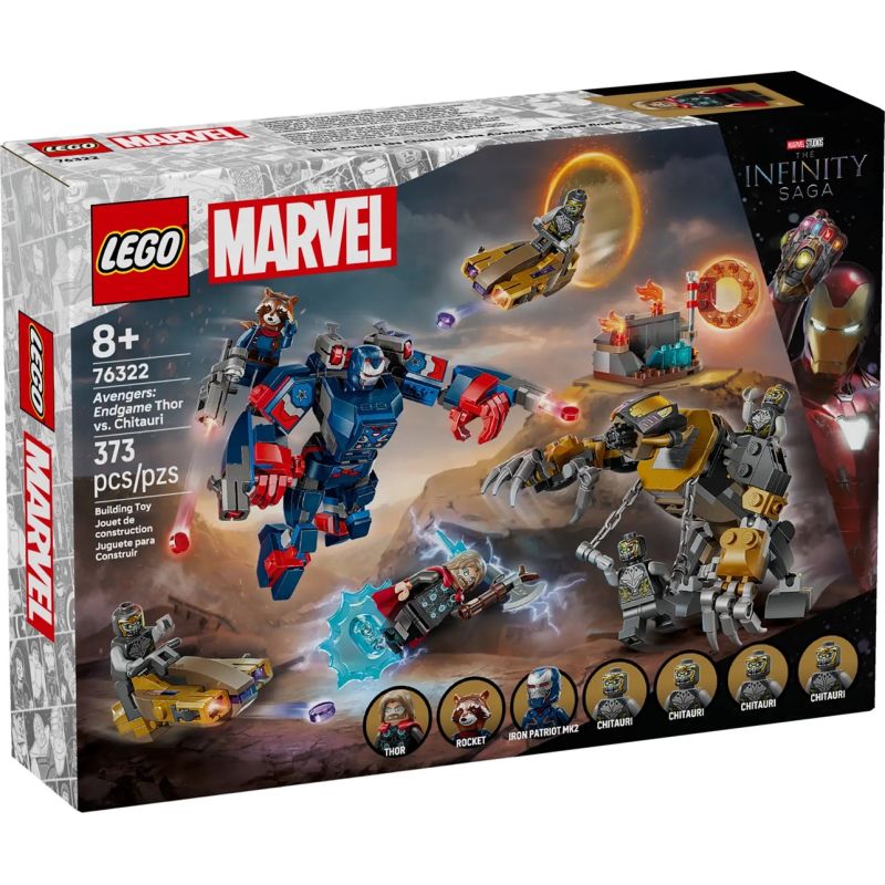 LEGO Marvel Super Heroes 76322 Avengers: Endgame Thor vs. Chitauri