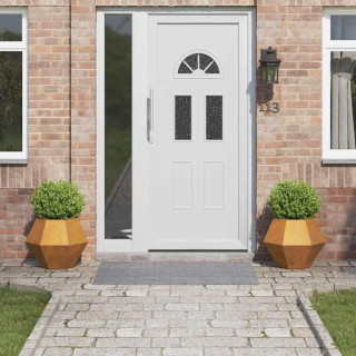 Taimekast 2 pcs Rooste 50 x 50 x 40 cm terase tüüp