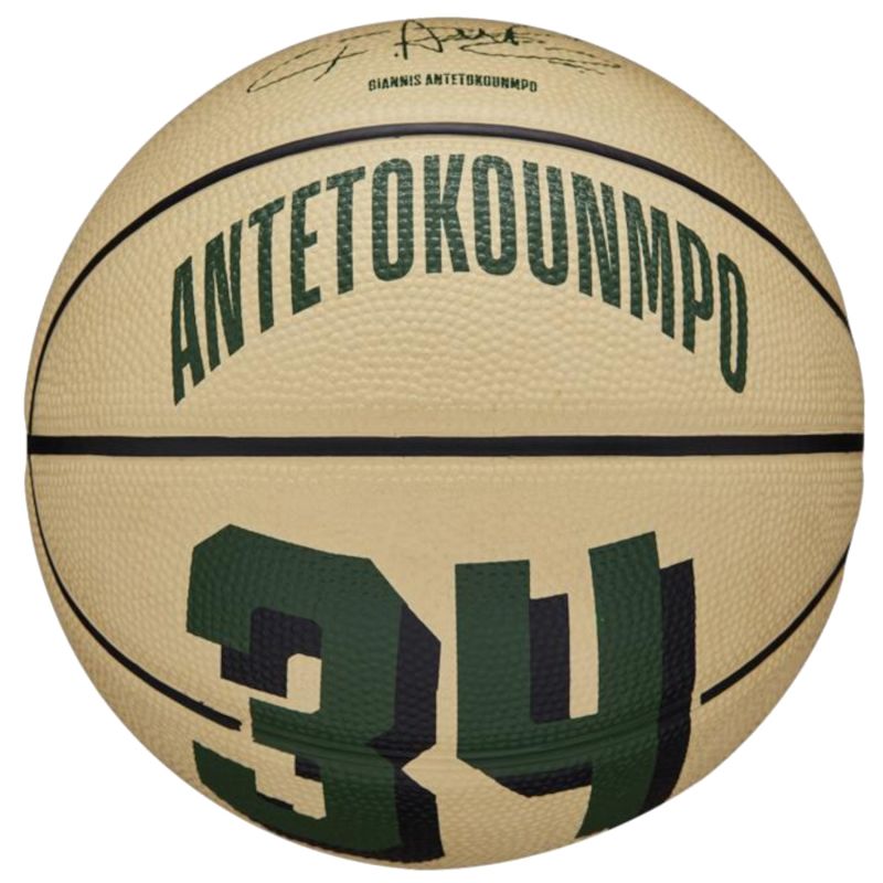 Wilson NBA Player Icon Giannis Antetokounmpo Mini Ball WZ4007501XB Basketball