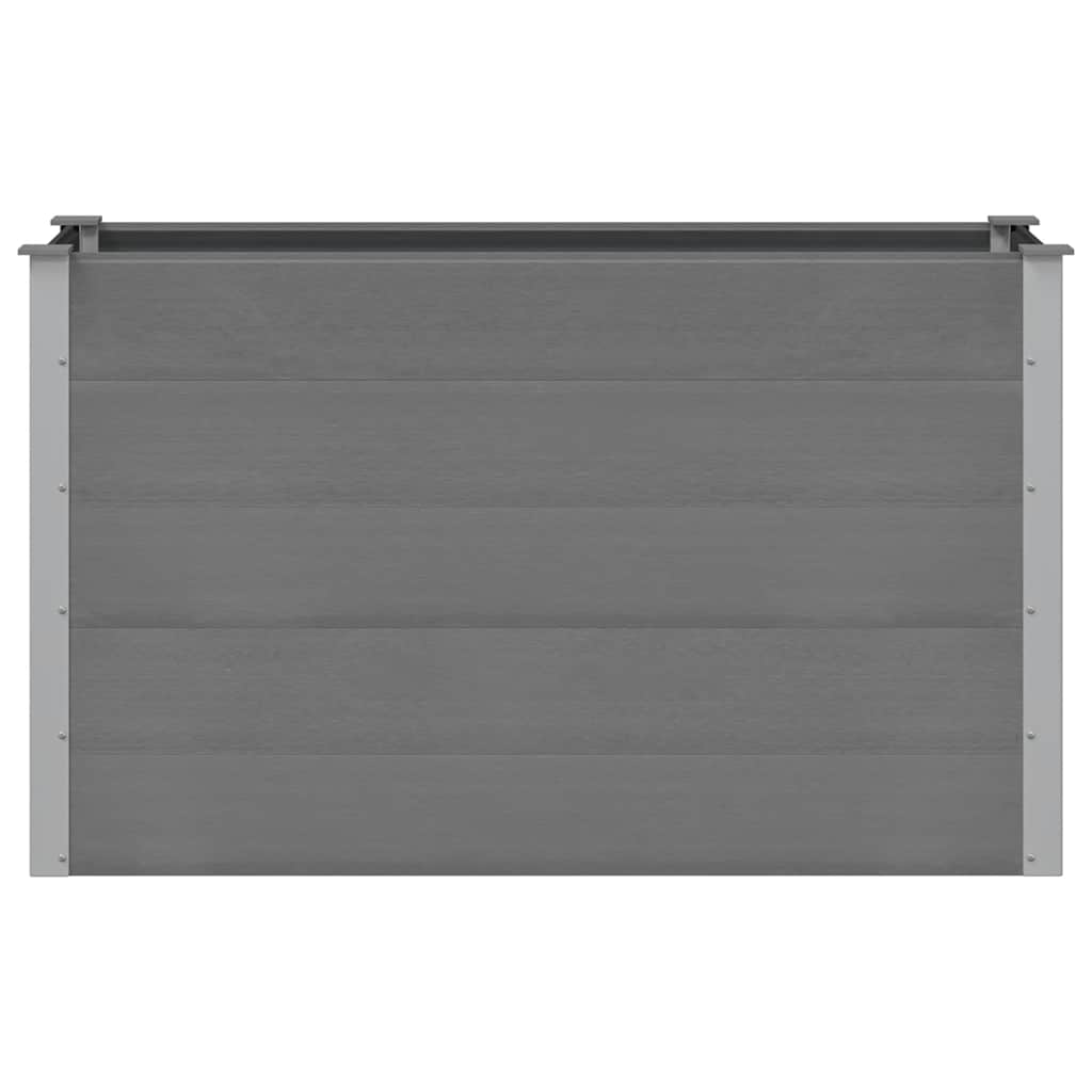 Садовый парник из древесно-пластикового композита, 150 x 50 x 91 см, серый
