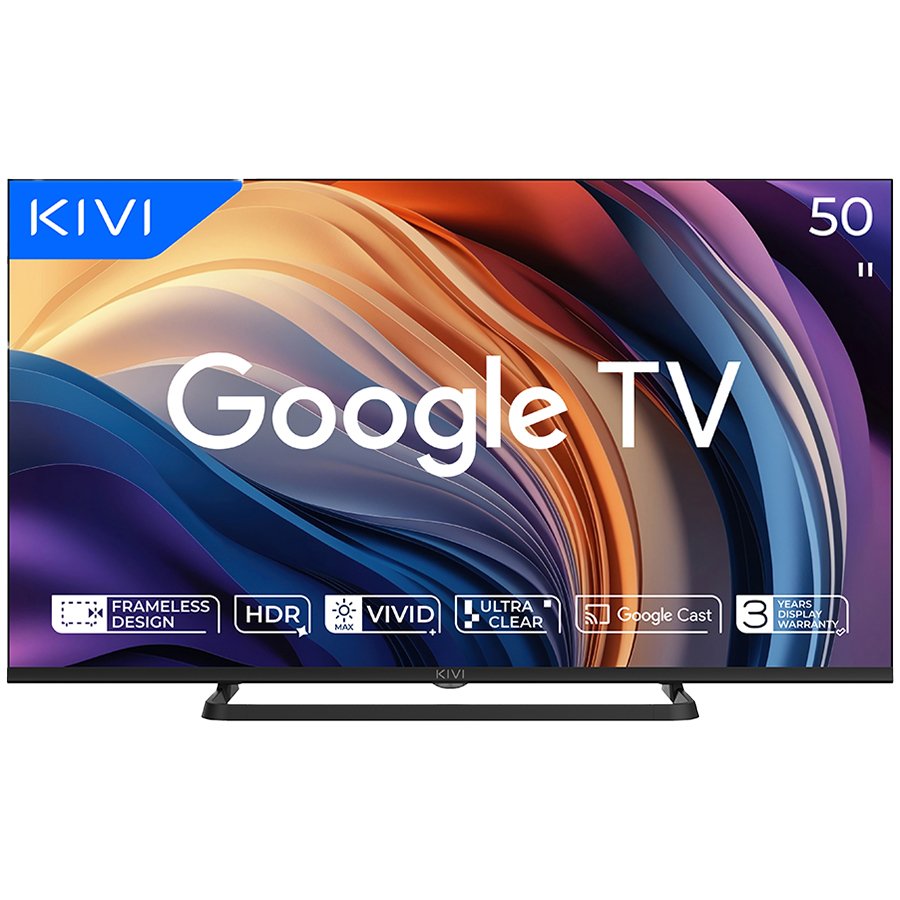 Телевизор KIVI 50U710QB 50 LED 4K Google TV