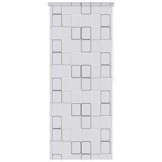Рулонная штора для душа 100 x 240 см, с квадратами