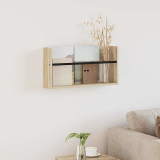 Ajakirja riiul riiuliga Sonoma tamm 60 x 12 x 30 cm Tehispuit